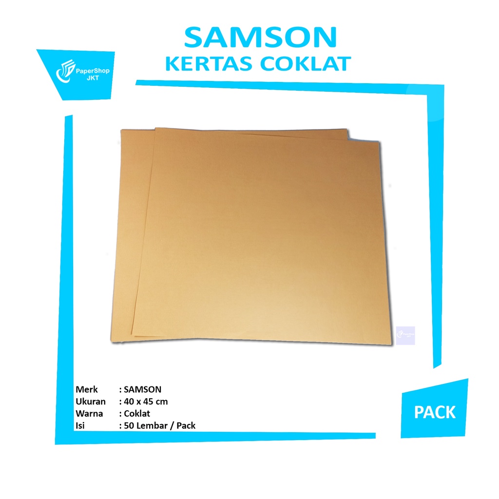 

SAMSON - Kertas Samson Ukuran 40 x 45cm - Pack