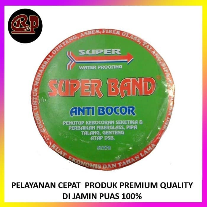 Superband 10M Anti Bocor / Lem Talang / Lakban Aspal / Penambal Bocor