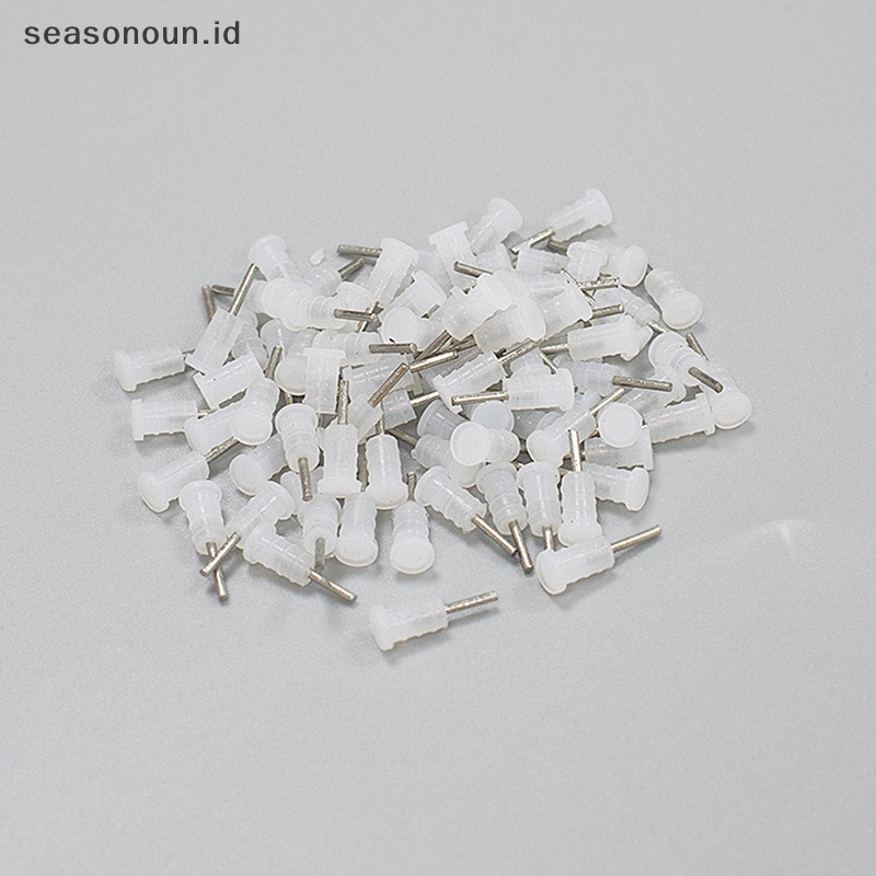 Seasonoun 10Pcs 3.5mm Earphone Debu Plug Mini Universal Silikon Serbaguna Jack Dust Pin Aksesoris Ponsel Pintar Audio Karet Plug Ponsel Headphone Jack Lembut Karet Plug