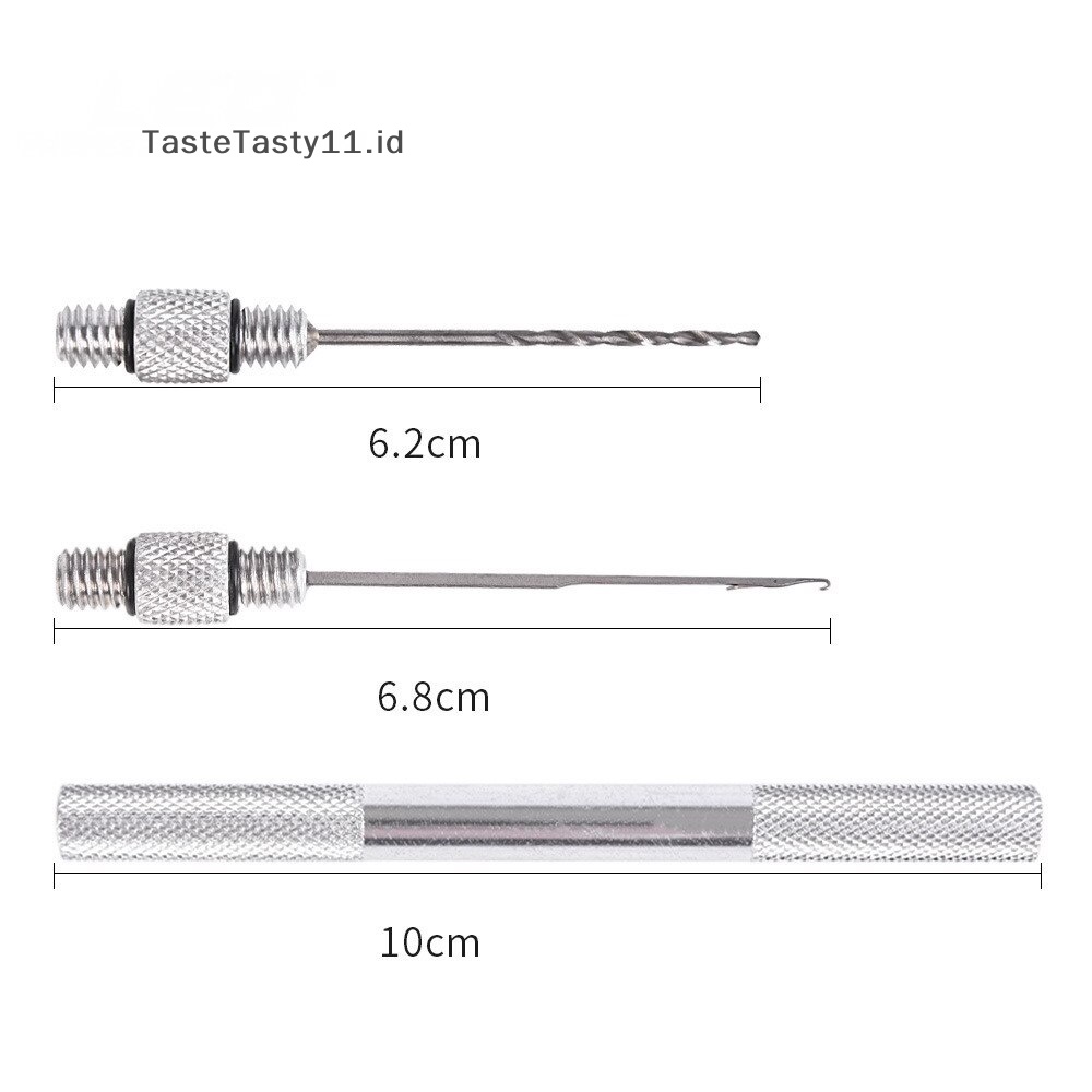 Tastetasty Multifuntion Carp Fishing Core Rigs Alat Pembuat Splicing s Drill Carp Juga.