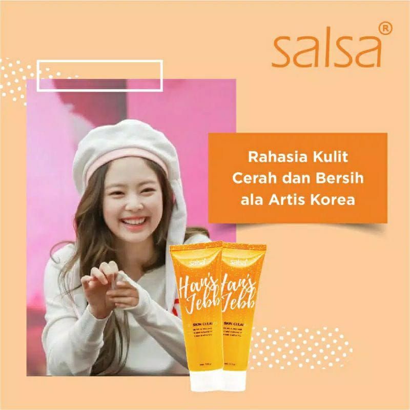 SALSA HANS JEBB gel skin cleanser/ PERONTOK DAKI TANPA BILAS SALSA