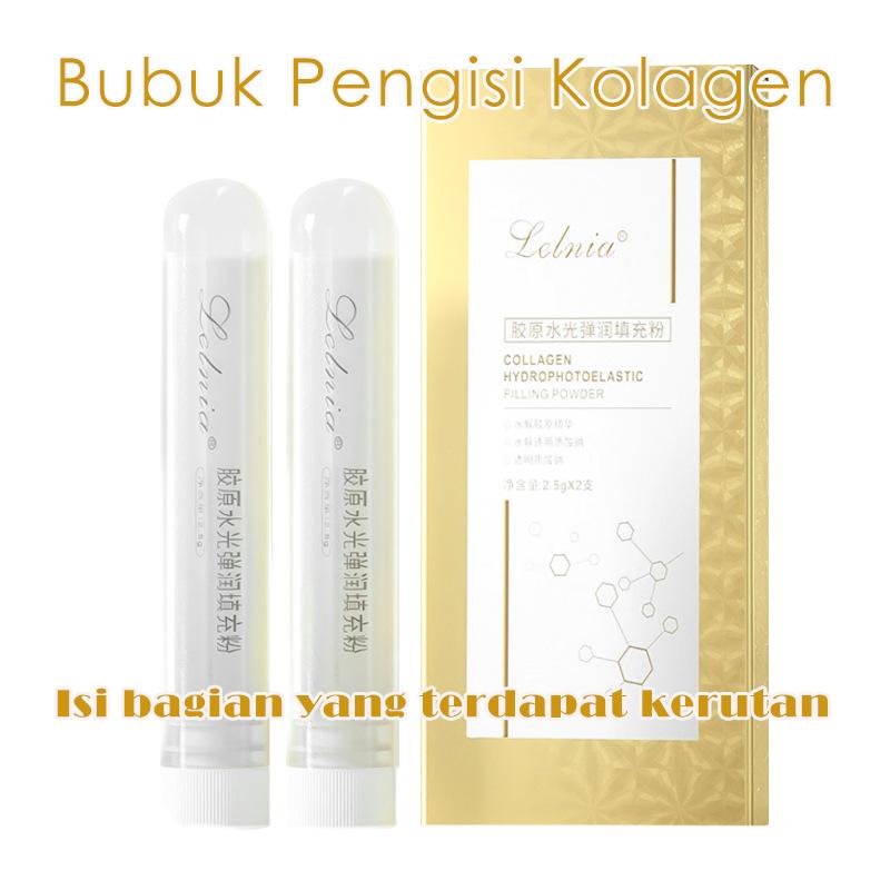 serbuk kolagen menghilangkan kerutan glow vc filler powder vc nourishing collagen cream