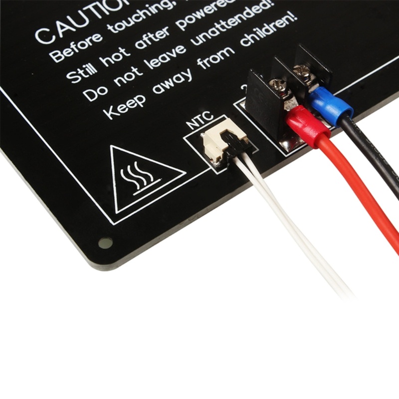 Cre 3d Printer Part Aluminium Substrate Hotbed Suhu Tinggi Kawat Sambung Hot Bed Motor Thermistor Extension Cable