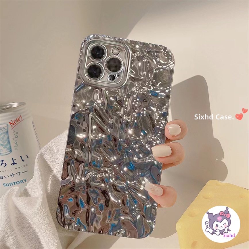 Realme C55 C33 C30 C35 C15 C11 C25Y C21Y C25 C12 C3 C20 9i 8i 6i 5i Narzo N55 50A 50i Prime Mewah Electroplated Aluminium Kertas Kaleng Phone Case Pelindung Kamera Shockproof Cover