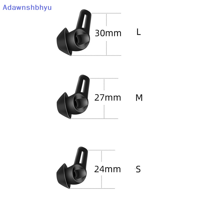 Adhyu 6Pcs Bantalan Telinga Untuk Earphone Huawei Freelace Pro Silikon Cover Caps Eartips ID