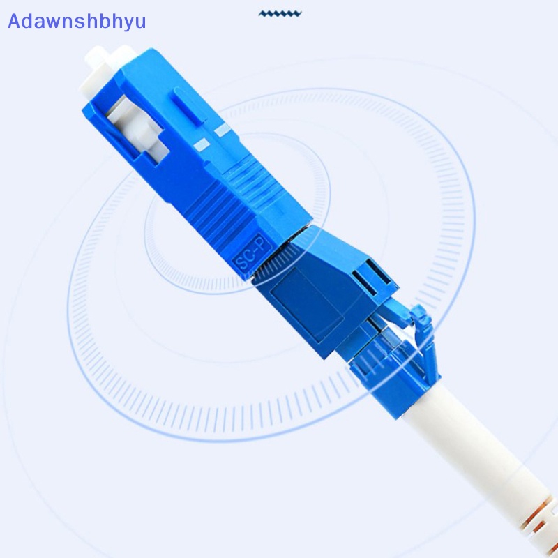 Adhyu SC Male To LC Female Single Mode Konverter Adapter Fiber Optik Hybrid ID