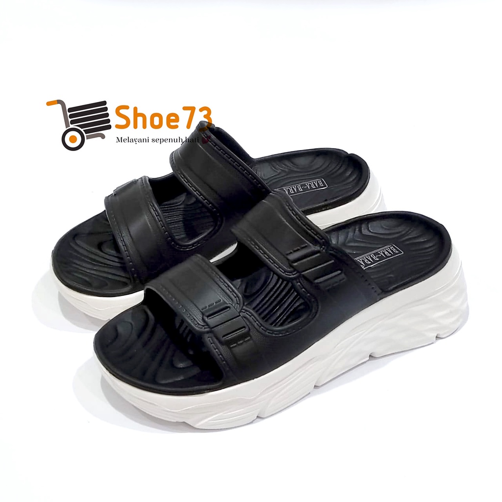 BARA-BARA 8087 - ZHB2 SIZE 37-41 ORIGINAL | Sandal Selop Jelly Tinggi Wanita | Sendal Kokop Cewek Impor