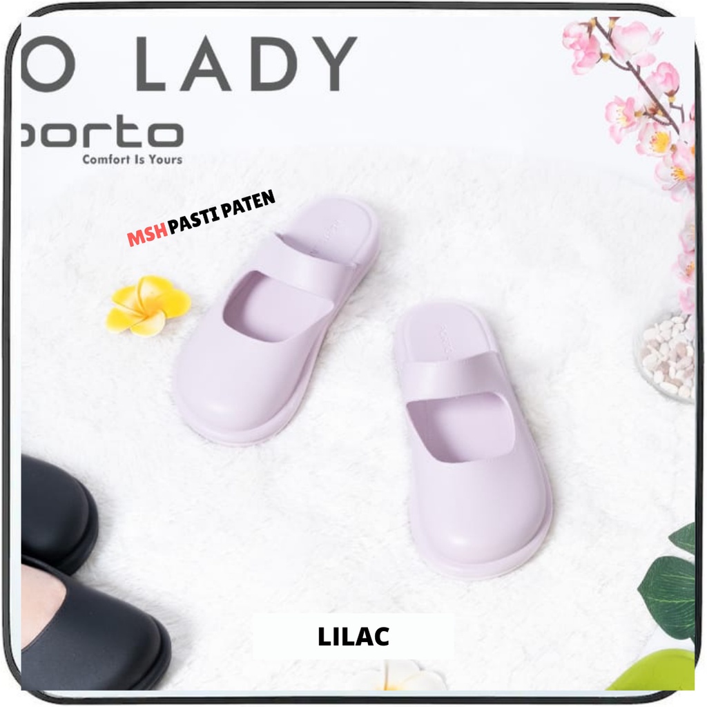 Sandal Selop Wanita Tahan Air Anti Slip Sandal Porto dod