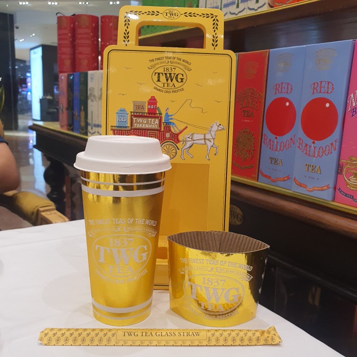 TWG Tea Paper Cup - isi 1 paper cup