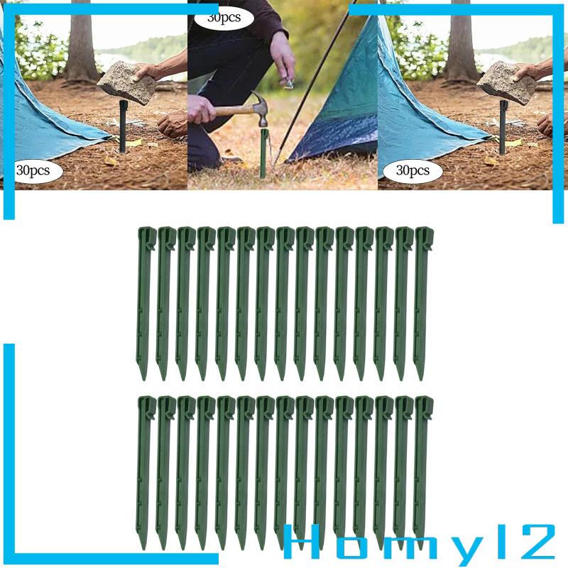 [HOMYL2] 30buah Camping Stakes Multiuse Tahan Lama Heavy Duty Kuat Pasak Tenda