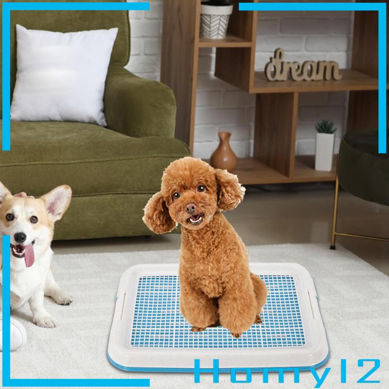 [HOMYL2] Tray Pelatihan Toilet Pispot Dapat Dilepas Pispot Trainer Sudut Untuk Anjing Kecil