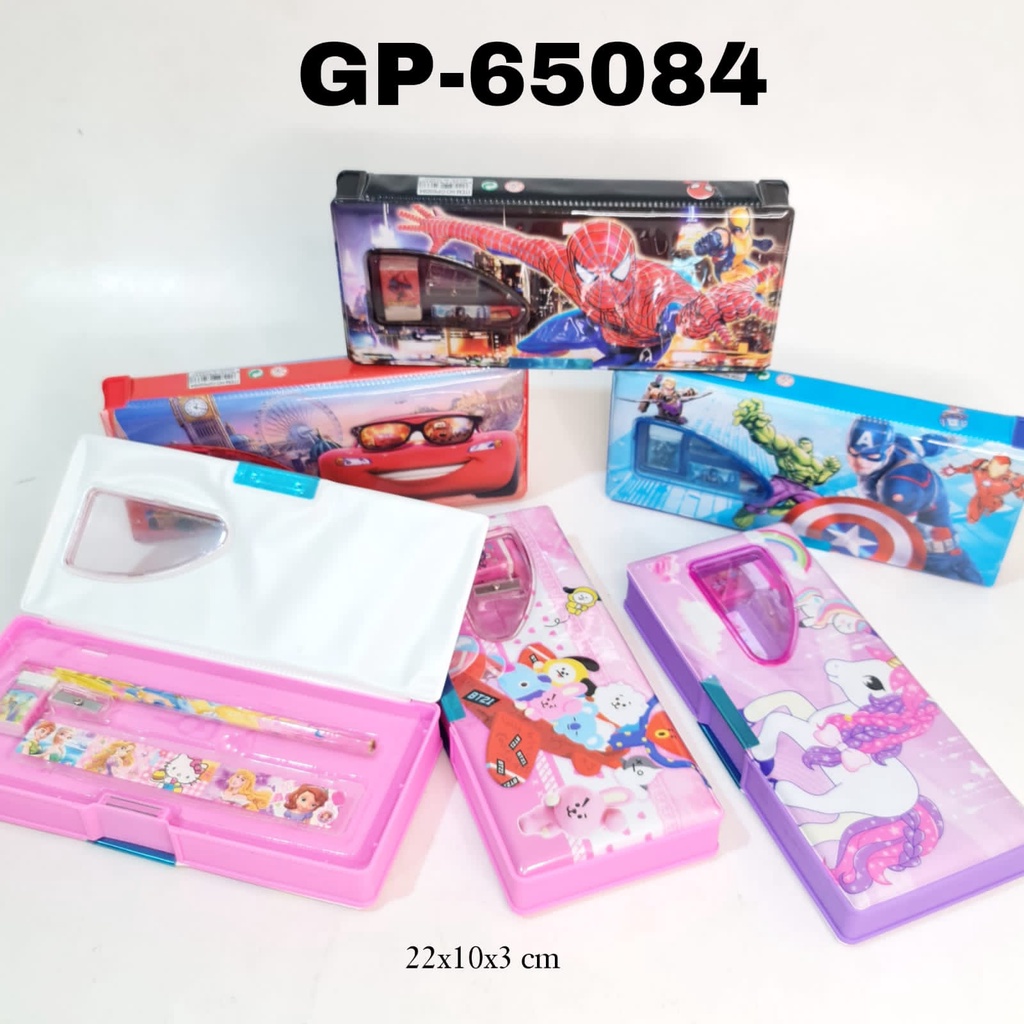 

SOS Kotak Pensil Magnet Set 10x22 Tipe C/Pencil Case/Tempat Pensil/Tepak SF6