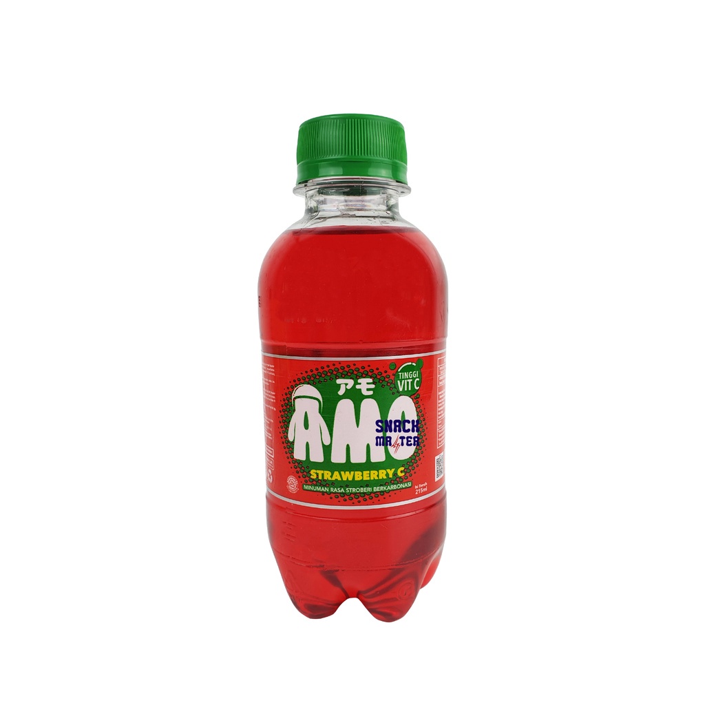 Amo Minuman Soda Berkarbonasi - Netto 215 mL