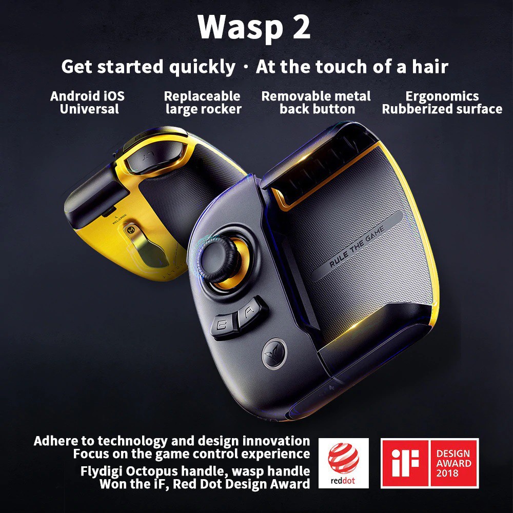 FLYDIGI WASP 2 One-handed Gamepad - Elite Edition