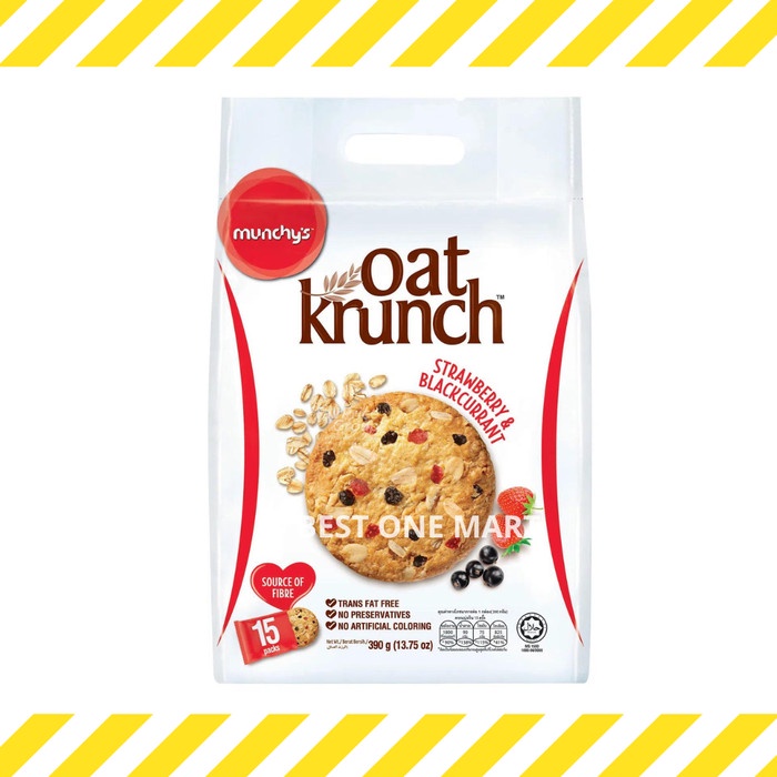 

[MS] Munchy's Oat Krunch Strawberry / Munchy Stroberi / Biskuit Gandum