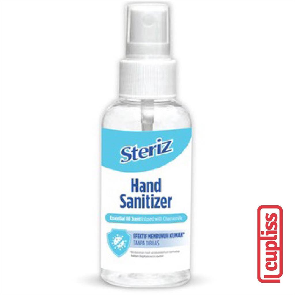 STERIZ Hand Sanitizer Antiseptic Essential Oil Scent 60ml