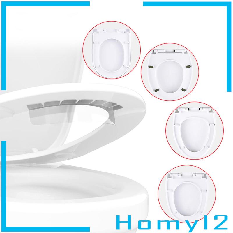 [HOMYL2] Toilet Seat Pee splashes Guard Daya Rekat Kuat Tahan Lama Untuk Toilet Bulat Rumah