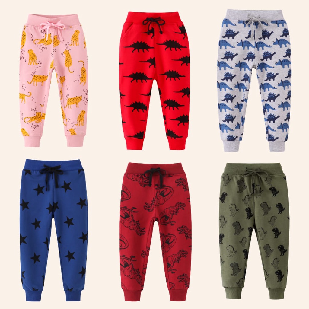 HappyOliver CELANA JOGER MOTIF celana joger anak 1 - 10 Tahun celana polos Anak BerKualitas part6