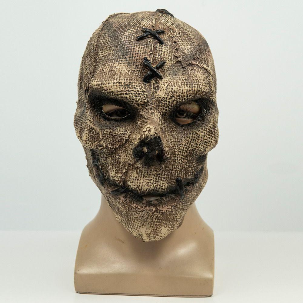 [Elegan] Noda Darah Hitam Penutup Kepala Topeng Topeng Untuk Pria Dan Wanita Cosplay Pesta Prom Party Halloween Party Ghost Face Mask Horror Masks