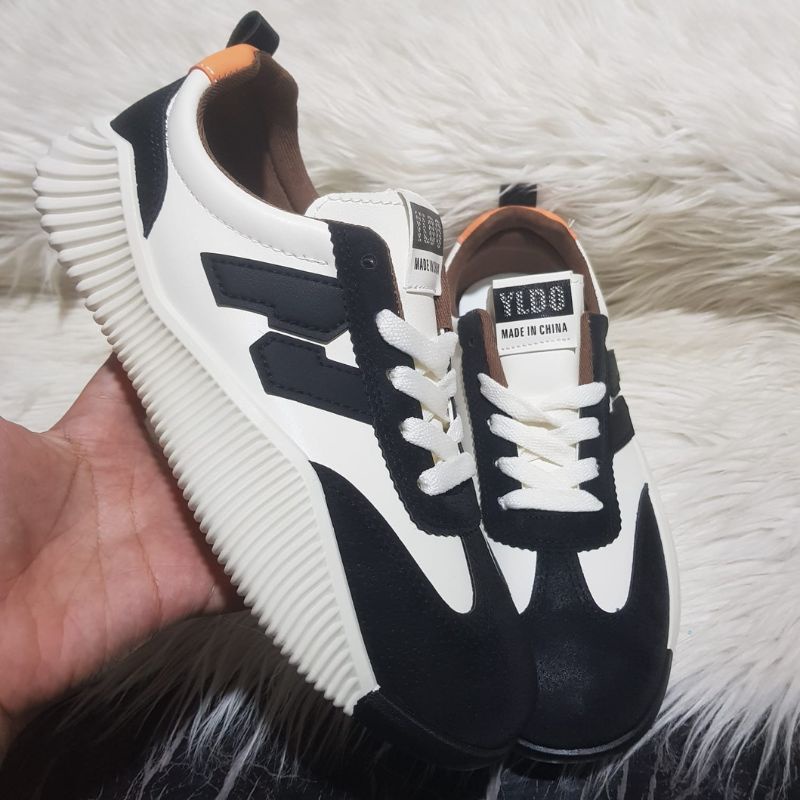 BISA COD &gt;&gt;&gt; 6618 Sepatu Wanita Import Sneakers Kasual