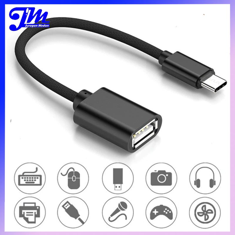 OTG Cable USB Type C USB Handphone Android Hp OTG Cable Connection Kit Micro Usb Kabel OTG