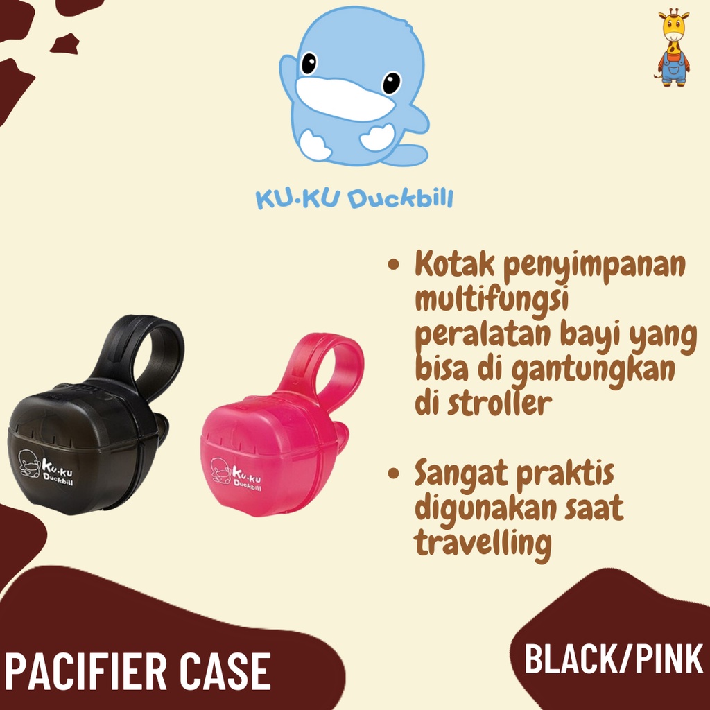 Kuku Duckbill Pacifier Case KU5469 - Penjepit Penghisap Dot