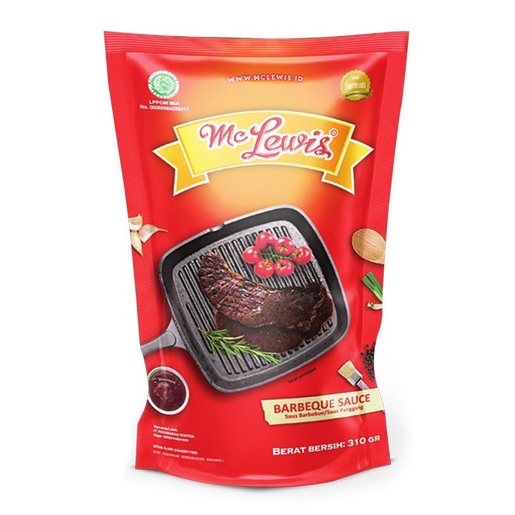 

Mc Lewis Barbeque Saus 310gr