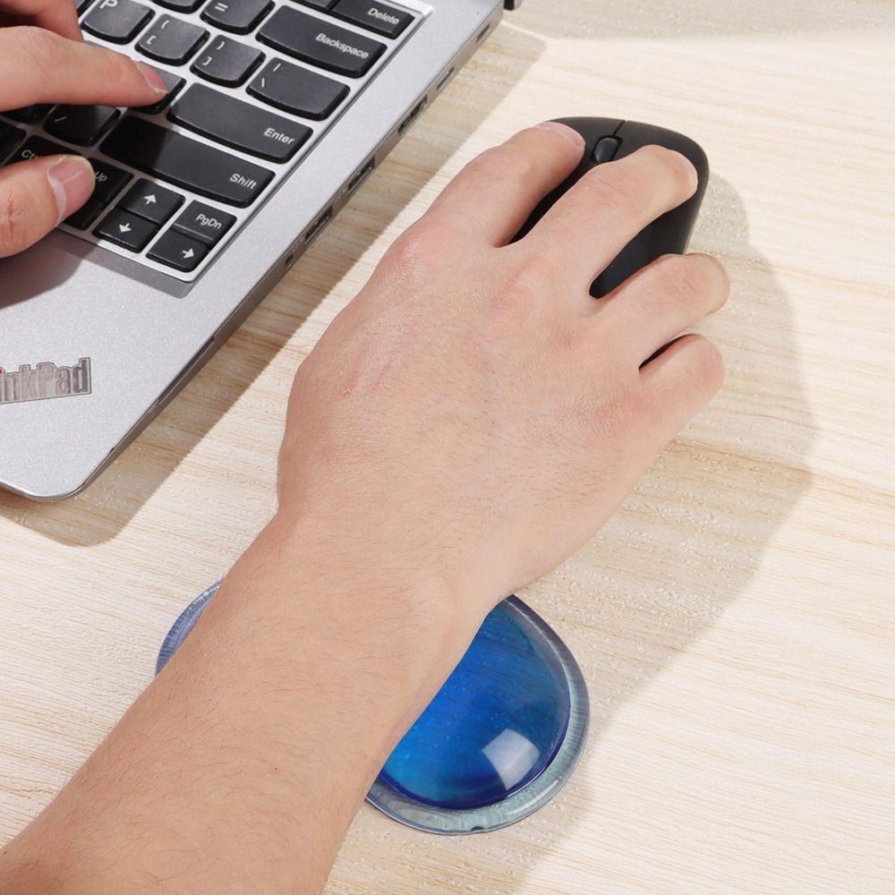 Populer 2PCS Wrist Rest Pad Cool Blue Pain Relief Bantal Tangan