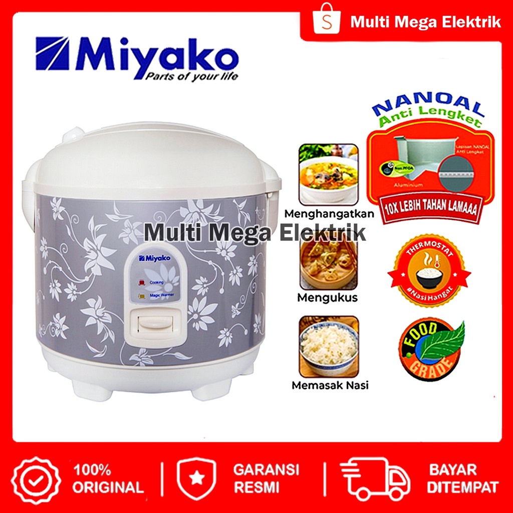 [COD] MAGIC COM MIYAKO MCM 528 ( 1,8 LITER ) RICE COOKER / MEJIKOM / MAGICOM / MEJIKOM KECIL / MEJIC