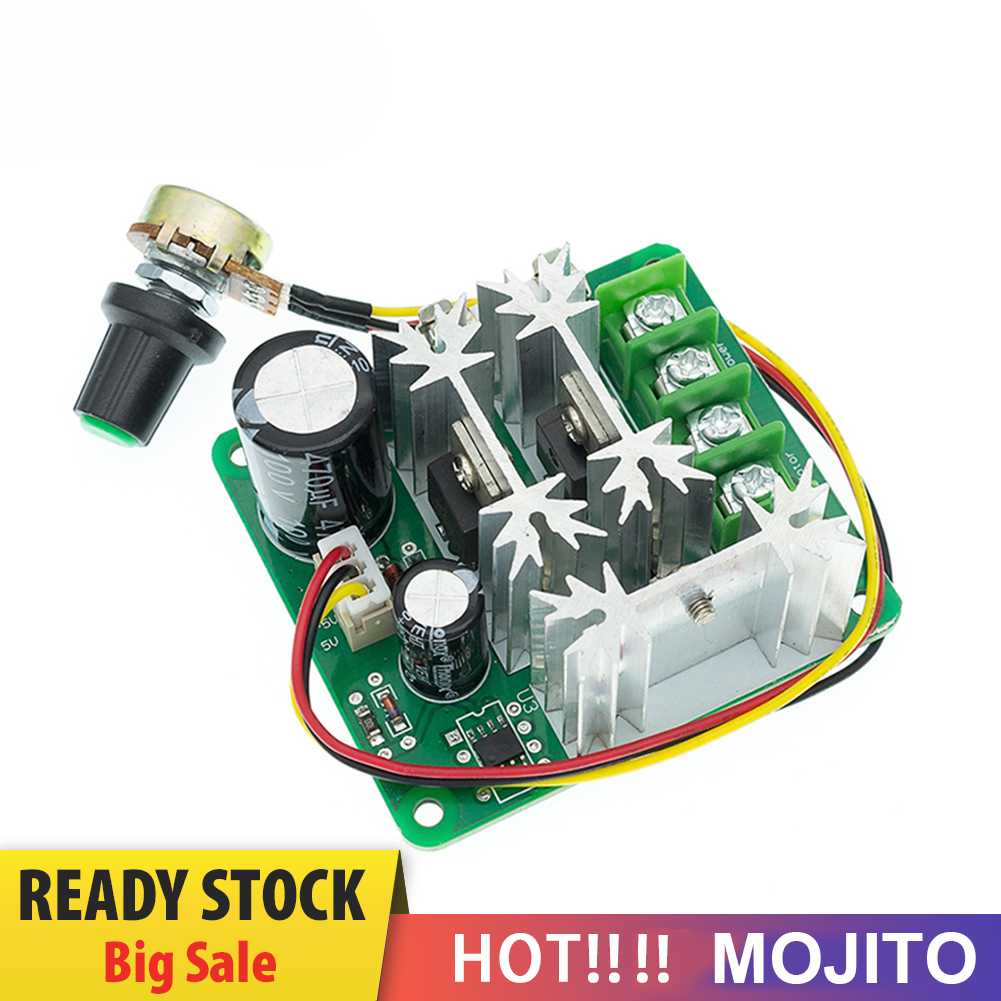 Modul Penggerak Gubernur Saklar DC6V-90V Torsi Besar 15A Motor Speed Controller