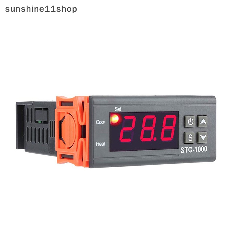 Sho LED Berkualitas Universal Digital STC-1000 Temperature Controller Thermostat DC12V DC24V AC110-220V Controller N