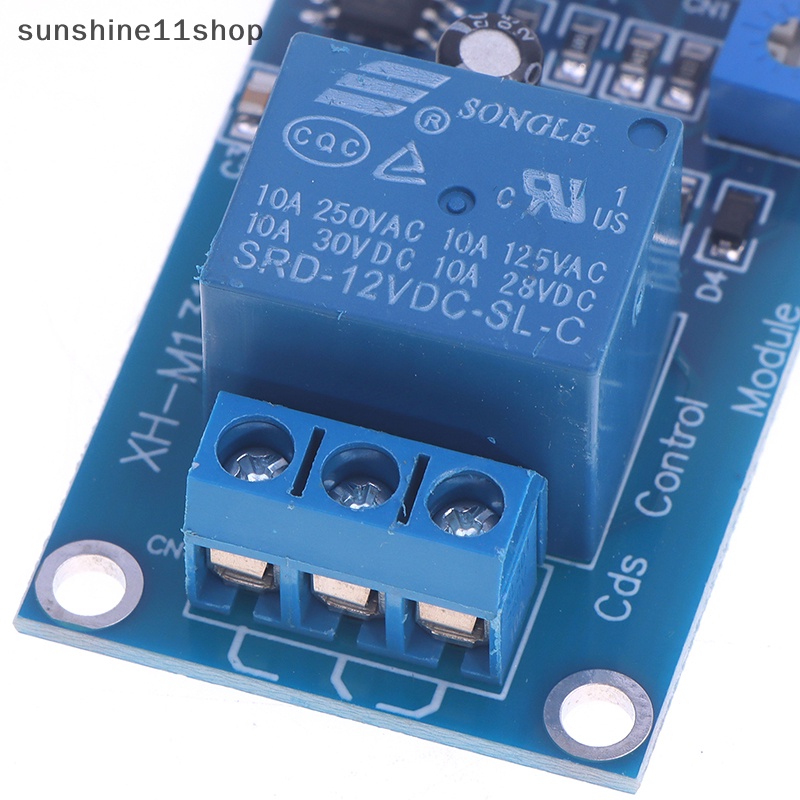 Sho XH-M131 5V/12V Saklar Kontrol Cahaya Photoresistor Relay Module Sensor Deteksi N