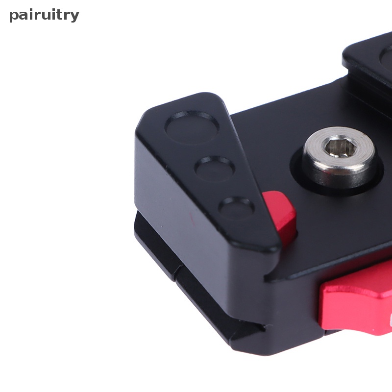 Prt Quick Release Mount Plate Board Penjepit Anti Goyang Port V Untuk Tripod DSLR Kandang PRT