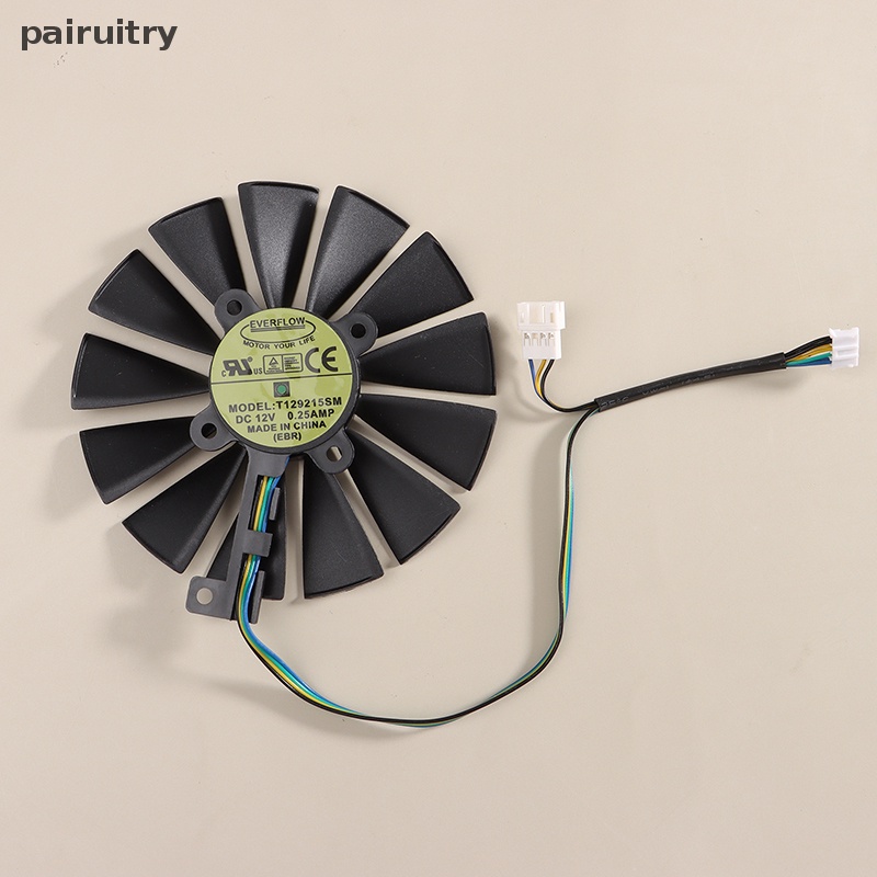 Prt 1Pc 95mm T129215Sm Cooler Fan Kipas Pendingin Kartu Video Gaming Untuk STRIX RX 1080Ti PRT