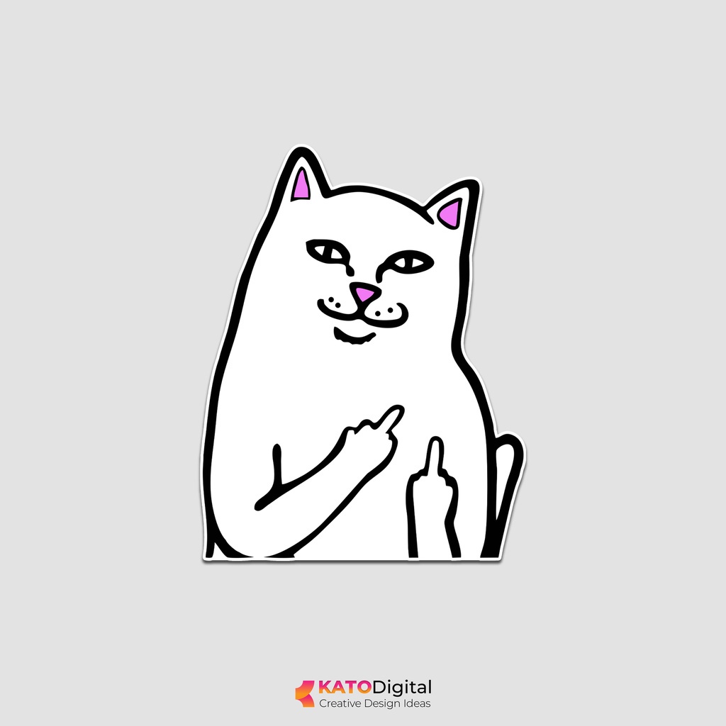 

Best Seller !!! Sticker RipnDip Brand Distro Laptop Notebook Vinyl Stiker Kartun Rip N Dip Anti Air Murah