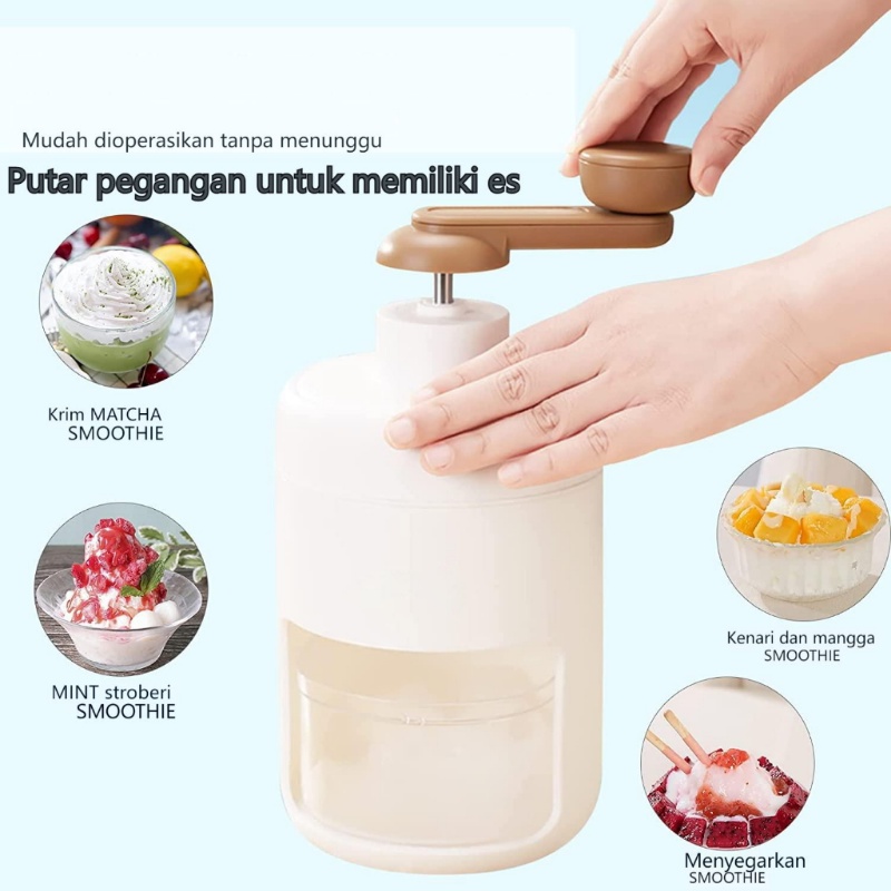 【COD】Rumah Alat Cukur Es Manual/Ice Shaver Manual/Ice Shaver Snow