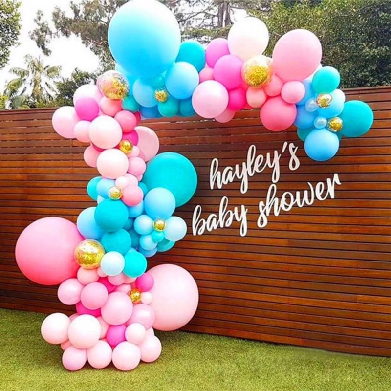 [Fitur] 10 Pcs Transparan Gesper Plastik Blossom Berbentuk Balon Segel Klip Balon Bunga Klip Tambahan Pesta Ulang Tahun Pernikahan Dekorasi Perlengkapan Balon Plum Blossom Klip