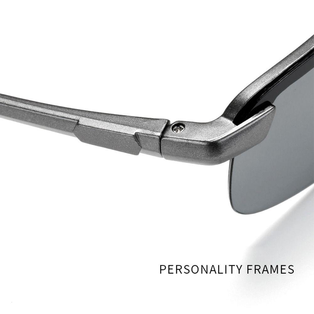 R-flower Night Vision Glasses Memancing UV400 Kacamata Siang Malam Mengemudi Anti Silau