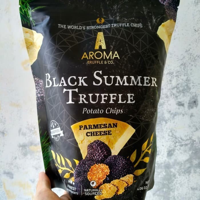 

Promo Terlaris AROMA BLACK SUMMER TRUFFLE POTATO CHIPS PARMESAN CHEESE