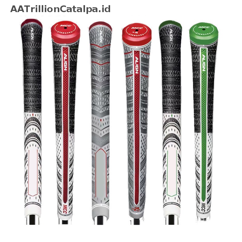 Aatrililioncatalpa Golf Grip Rubber Standard Midsize Grip Aksesoris Golf Olahraga ID