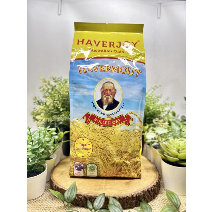 

Havermout Haverjoy Rolled Oat 1 Kg / Oat Utuh 1 Kg