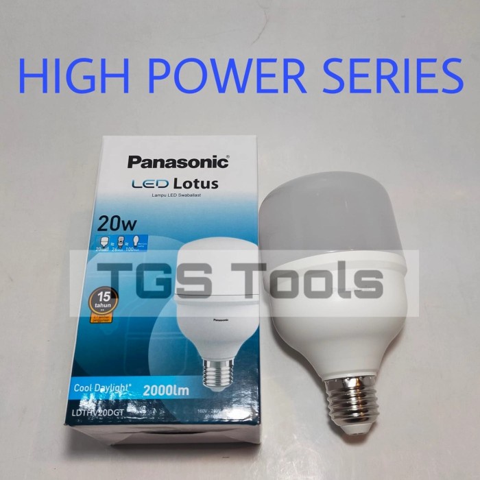 PANASONIC Lampu LED High Power Light Bulb 20 Watt LED LOTUS PANASONIC