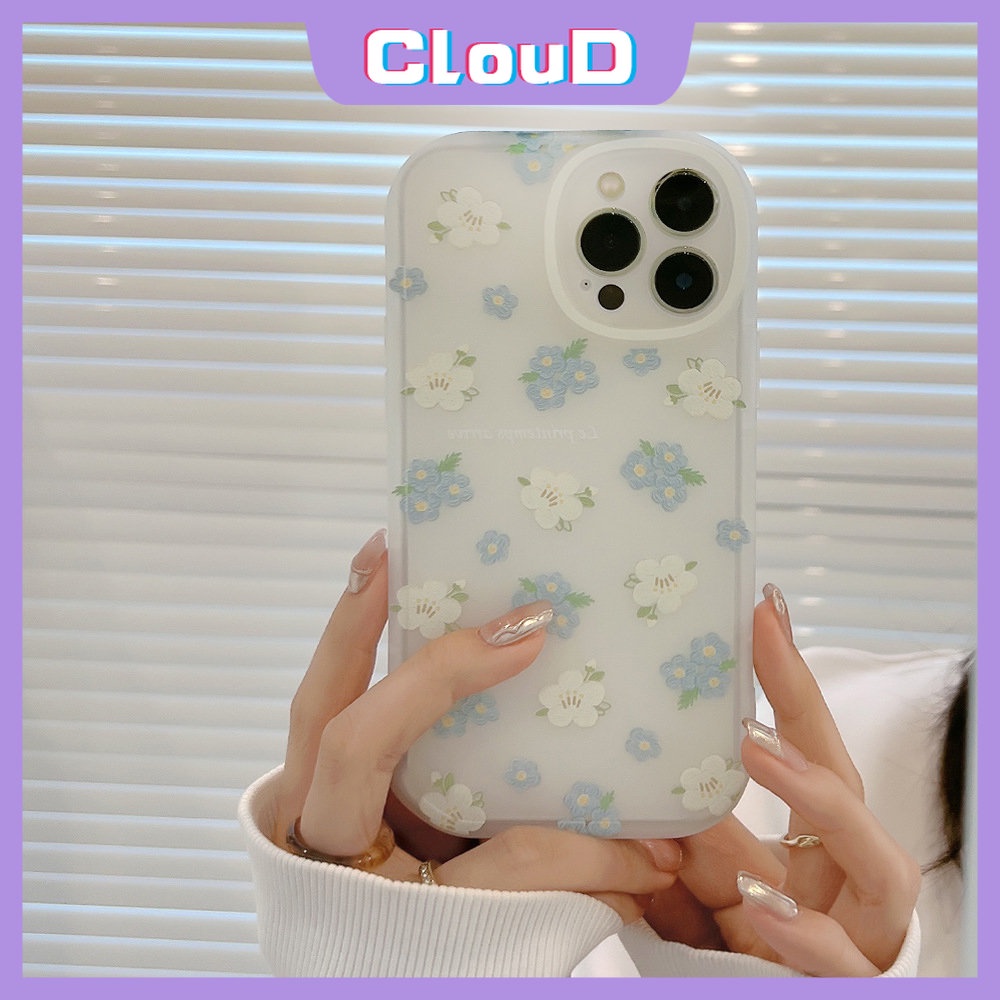 Case Untuk Infinix Smart5 6 Hot10 Lite 10T 10s 11 11s Note8 Hot 11 10T 10s 10 11s 9main Lukisan Cat Minyak Bunga Shockproof Kartun Lucu 3D Ikatan Simpul Hias Lensa Bulat Soft Cover