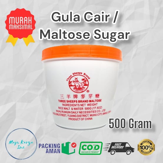 Gula BEKO Three Sheeps Sugar Maltose 500 Grm