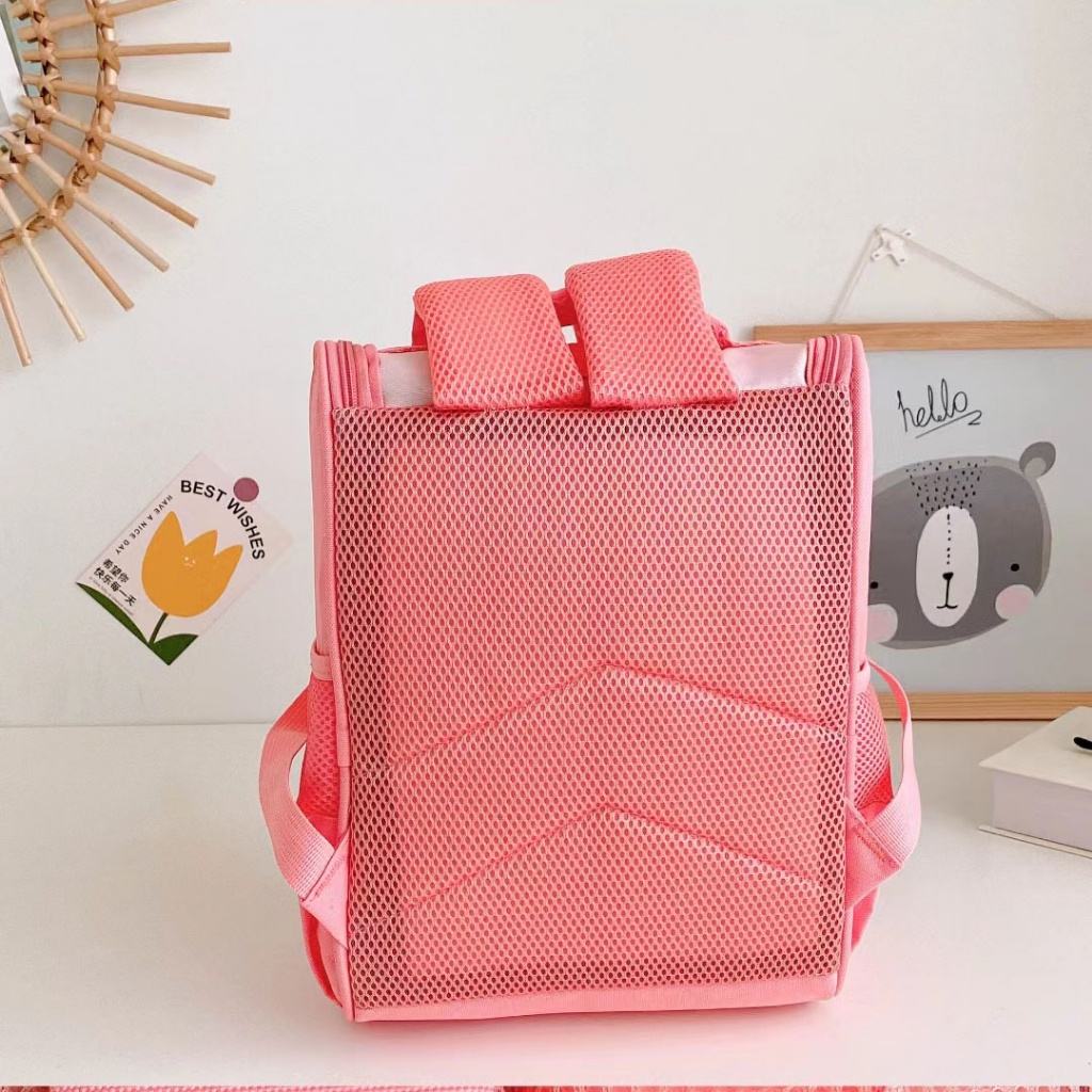 cod★ready★ D295  Tas Anak Ransel Sekolah  Premium Import biru pink lucu globallagilaku