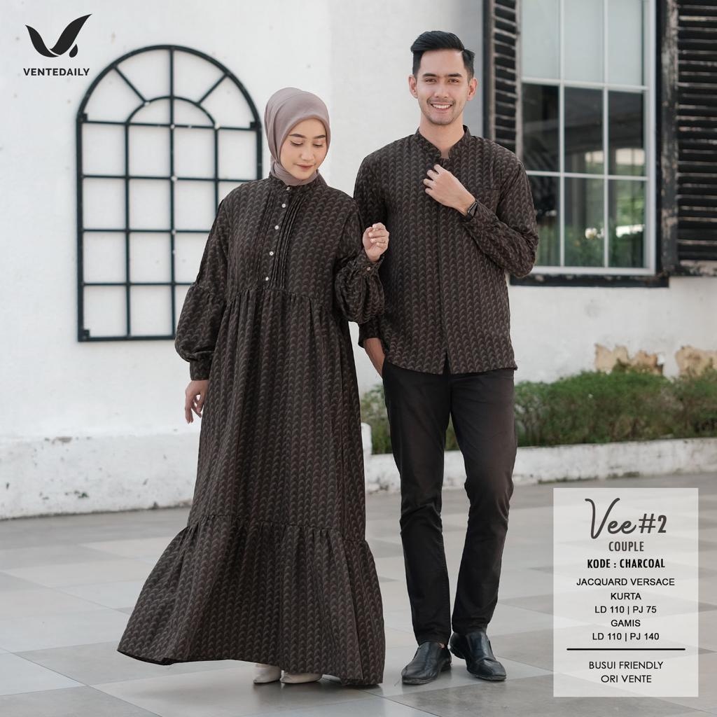 VEE COUPLE#2 ORI VENTE DAILY | (Gamis,110/Kurta,110) Jacquard Versace