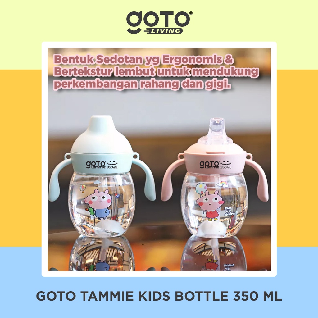 Goto Tammie Botol Minum Bayi Balita Tempat Air Bottle Lucu Karakter