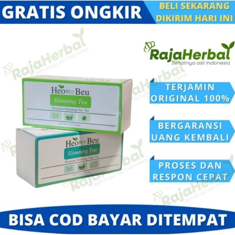 

Heo Beu Slimming Tea Day & Night | Teh Diet Heo Beu Original Terlaris(Free Ongkir)