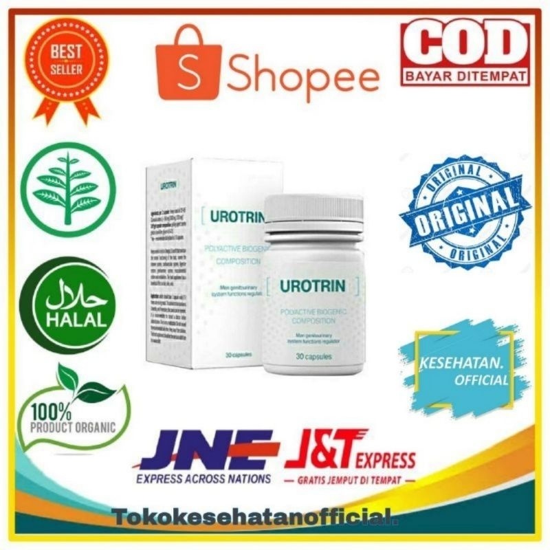 UROTRIN Obat Urotrin Asli Herbal Alami Berkualitas Lulus Uji Bpom RI Terbaik