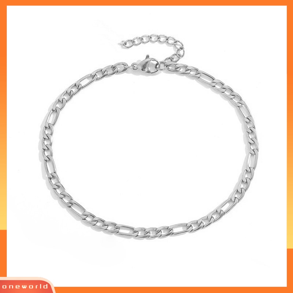 [WOD] Wanita Gelang Kaki Dainty Adjustable Elegan Slim Link Rantai Hypoallergenic Minimalis Pantai Kaki Rantai Gelang Kaki Perhiasan